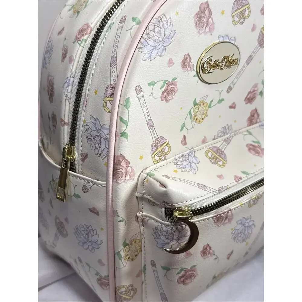 Pretty Guardian Sailor Moon Magic Wand & Flowers Mini Backpack ~ Hot Topic ~ NEW